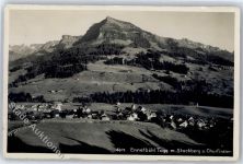 9651 Ennetbühl - Blick mit Stockberg, Churfirsten