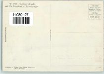 7165 Breil Brigels - Flablager mit Piz Mundaun und Signinagruppe Feldpost Winter