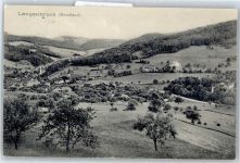 4438 Langenbruck - Kirche, Ortsansicht, Sanatorium Erzenberg