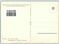 8000 Zürich - 2 Trachtenmädchen in Sonntagstracht