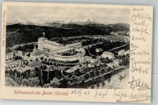 5116 Schinznach Bad 1903 Foto AK Hotel