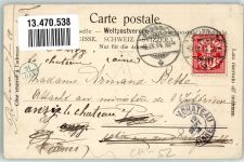 6440 Brunnen 1904 - Hotel Pension Victoria F. Cerncic