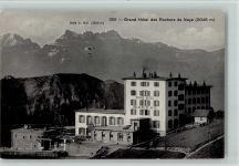 1844 Rochers-de-Naye Montreux 1921 - Phototypie 3303 - Grand Hotel des Rochers de Naye