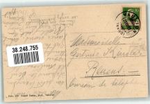 1325 Vaulion 1923 Foto AK Ziege Hüttenstempel Chalet de la Dent
