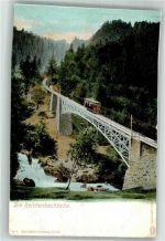 3860 Schattenhalb Foto AK Bergbahn Reichenbachbahn