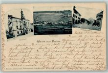 8215 Hallau 1909 - Rathaus Frohnhof Platz