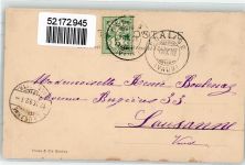 1260 Nyon Künstlerkarte 1902 Schloss