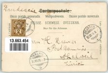 6415 Arth 1899 Gebrauchsspuren Hotel Adler Kirche Fabrik Kräbelwand Lithographie