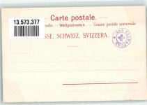 San Salvatore 1899 Lithographie Hotel Salvatore Hotel Beau-Rivage