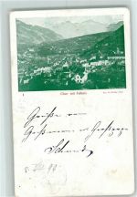 7000 Chur Coire 1899 Gebrauchsspuren mit Falknis