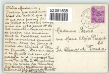 8784 Braunwald 1936 - Pension Schulhaus