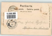 8840 Einsiedeln 1898 Lithographie Kloster Hotel du Paon