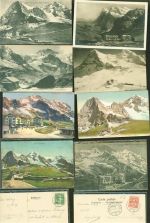 3823 Kleine Scheidegg Lot mit 50 AK 1904-1945 wenige danach überwiegend gute Erhaltung