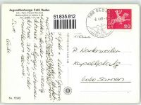 7188 Sedrun 1969 - Pension Jugendherberge Cafe