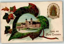8840 Einsiedeln - Kloster Gnaden Mutter Efeuranken