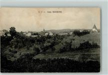 1269 Bassins 1927 Gebrauchsspuren Vue generale AK