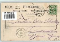 4562 Biberist Bleichenberg 1904 - Neues Schulhaus und Turnhalle Soloth. Kantonal-Turnfest