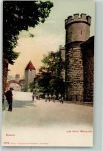 2500 Biel/Bienne Foto AK Les vieux Remparts