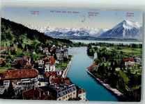 3600 Thun - und die Alpen Jungfrau Blüemlisalp Niesen