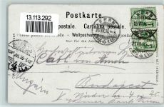 Interlaken 1904 sign Steinmann C. Serie Berner-Oberland Steinmann Lithographie
