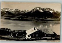 3625 Haltenegg 1940 Foto AK Pension Sonnegg Thunersee