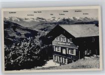 8497 Fischenthal - Hörnli Kulm 1137 m ü. M. Wahrzeichen Tösstals Zürich Fotokarte