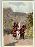 Achtplätzer Kupee Landauer mit Bankette Postkutsche Schweiz