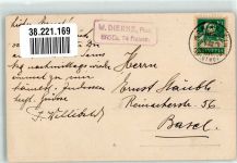 4115 Mariastein 1928 Gebrauchsspuren Ort lt. Stempel Kirche