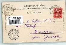 3723 Kiental - Partie im Kienthal mit Blümlisalp