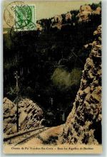 1400 Yverdon-les-Bains 1908 - Zug Chemin de Fer Yverdon Ste Croix Sous les Aiguilles de Baulmes