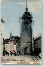 5400 Baden 1905 Gebrauchsspuren Stadttor