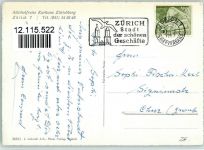 Zürich Alkoholfreies Kurhaus Zürichberg Bäume Nr. 36811 Gaberell