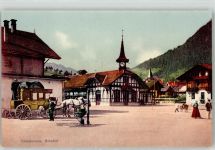 3770 Zweisimmen - Bahnhof Post Postkutsche