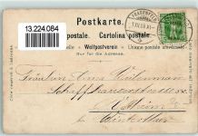 Wengernalp Jungfrau Mönch Eiger Serie Berner Oberland Steinmann 1908 Lithographie