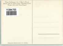 9642 Ebnat-Kappel Lithographie / Künstlerkarte Haus Edelmann im Acker Ebnat
