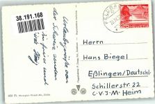 8640 Rapperswil SG 1957 Foto AK