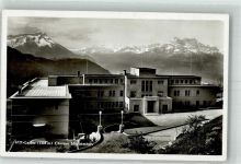 1854 Leysin Foto AK Krankenhaus