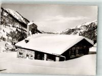 9497 Malbun 1956 Winter Kirche Kapelle