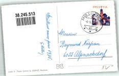 2882 St-Ursanne 1975 Foto AK Fliegeraufnahme