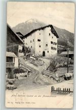 7000 Chur Coire 1906 Foto AK Schloss Castiel Aroserstrasse
