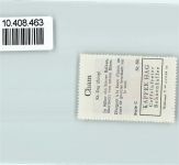 6330 Cham - Vignette Wappen Kaffee Hag ca 1920-1940 Bär