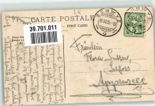 6403 Küssnacht am Rigi 1905 Gebrauchsspuren