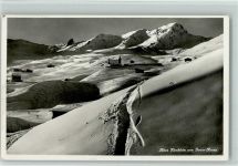 7050 Innerarosa Arosa - Altes Kirchlein von Inner-Arosa Winteraufnahme