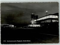 8302 Kloten Foto AK Flugzeuge Nacht