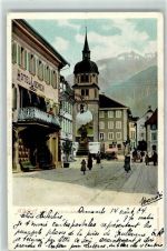 6460 Altdorf UR 1904 - Telldenkmal Hotel Löwen