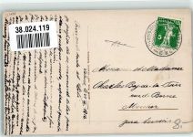 4500 Solothurn Soleure 1916 Foto AK Baseltor Kirche St. Ursus