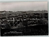 8132 Egg bei Zürich - Panoramaansicht Säntis Speer u. Schänniserberg