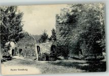3150 Schwarzenburg 1914 Foto AK Burg Ruine Grasburg