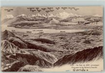 1290 Versoix - Vogelschau Le Pays de Gex