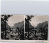 3800 Interlaken - Stereofoto format ca. 18 x 9 cm